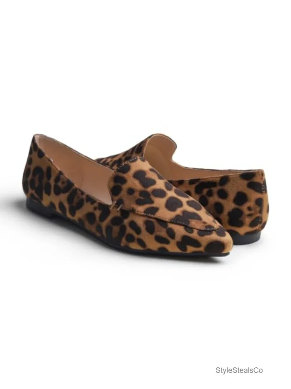 Women's Pointed Toe Slip On Loafer Flat Comfort Office Driving Shoe